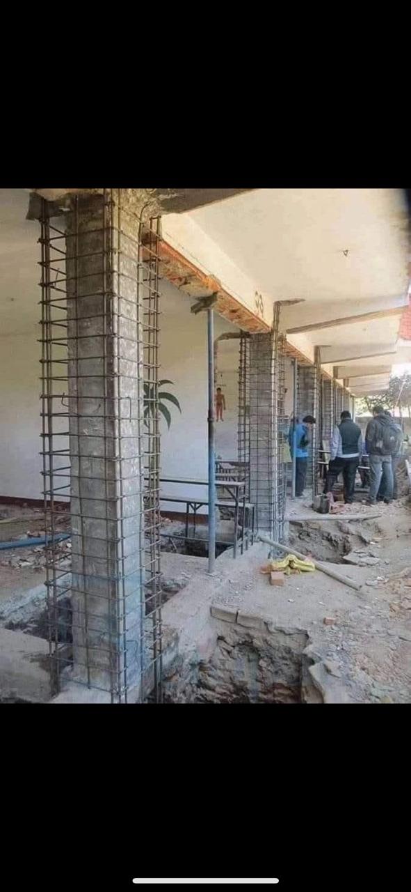 RCC Jacketing Work for Structural Strengthening in Delhi NCR